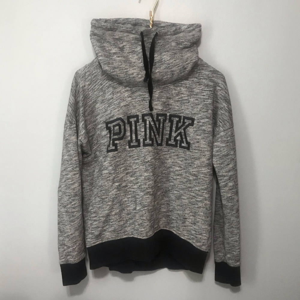 FINAL SALE!!! PINK Victoria’s Secret Funnel Neck Sweatshirt - Picture 2 of 3